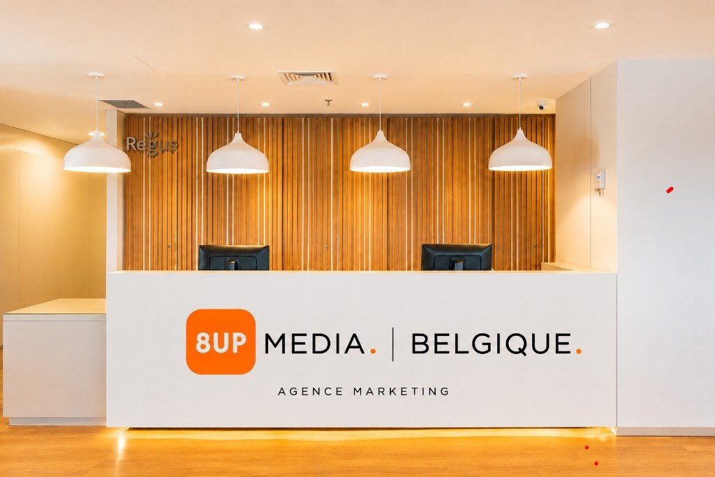 Bureau 8UP Media Belgique, agence marketing